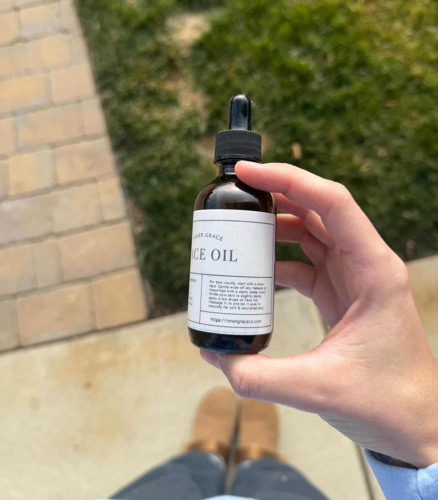 Organic Face Oil - 2 oz