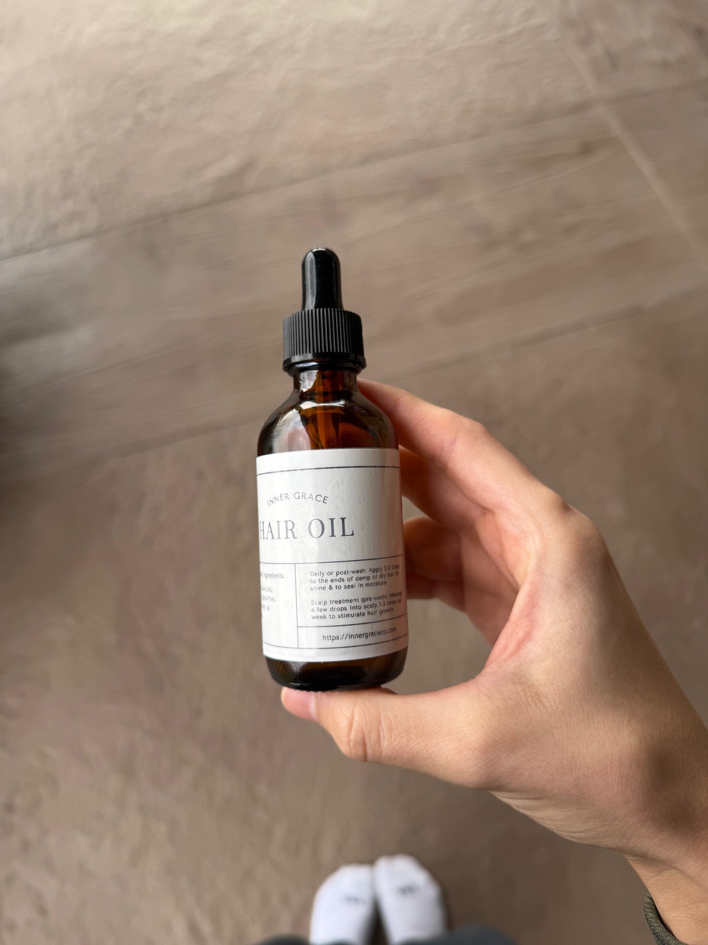 Organic Hair Oil - 2 oz